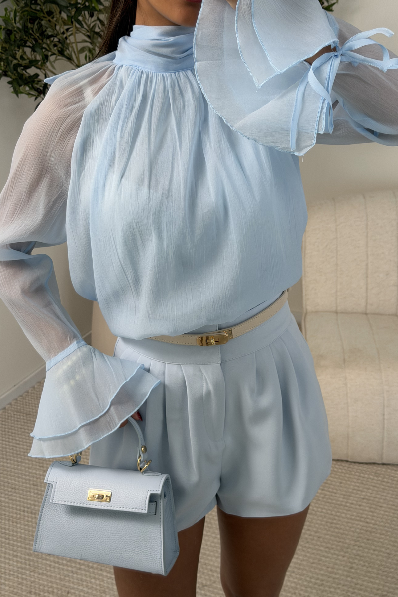 Mirelle Blouse - Light Blue