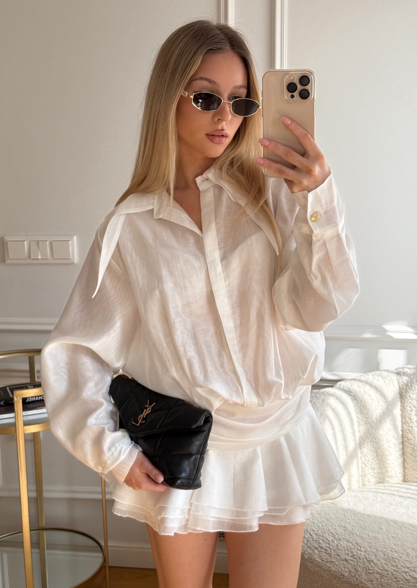 Sukienka Noelle – Kremowa